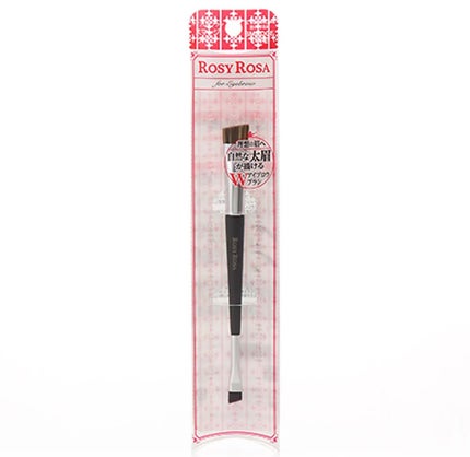 ダブルエンドアイブロウブラシ スマッジタイプ/ロージーローザ/メイクブラシを使ったクチコミ(1枚目)