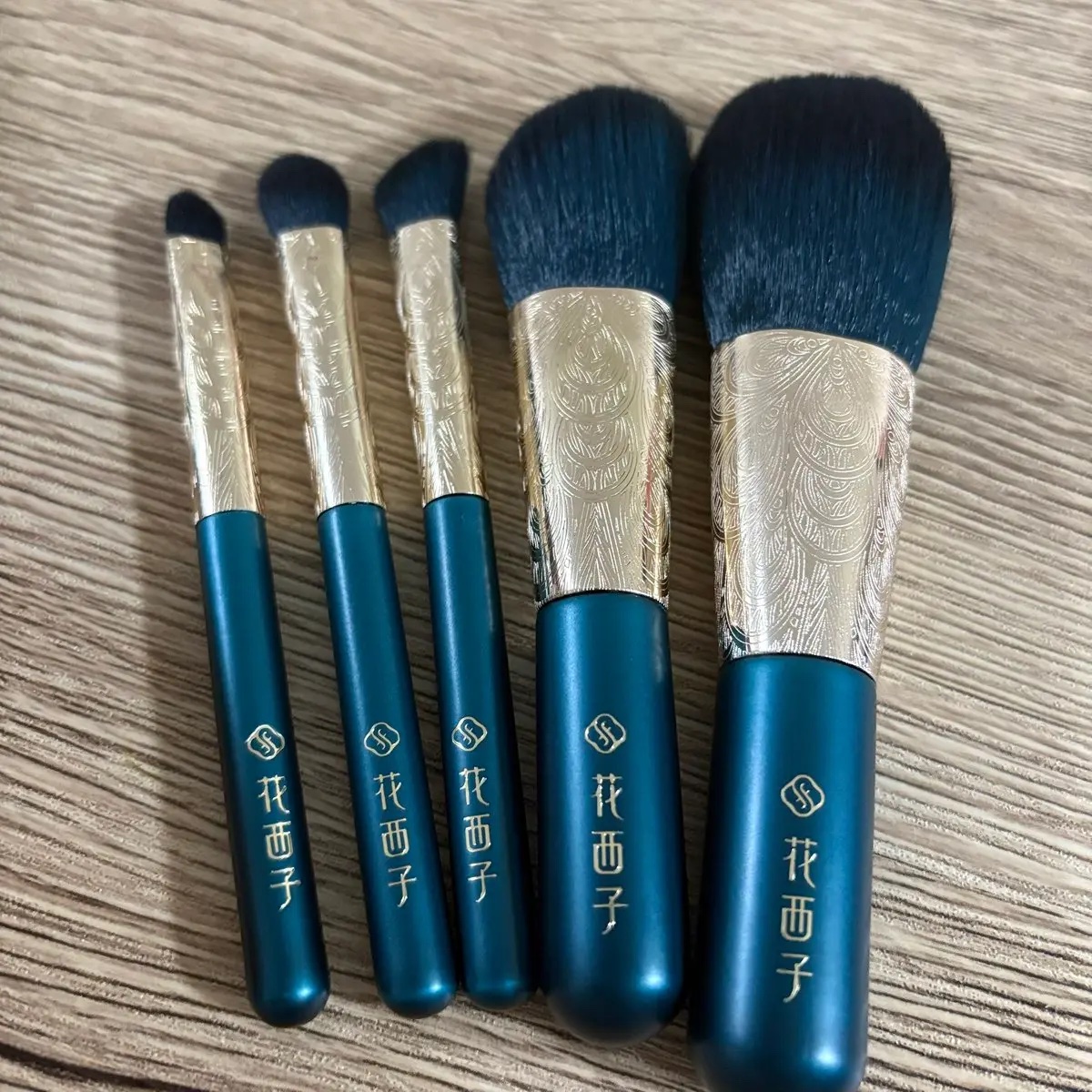 花浅染ブラシセット<タイ族限定>/花西子/メイクブラシを使ったクチコミ（2枚目）