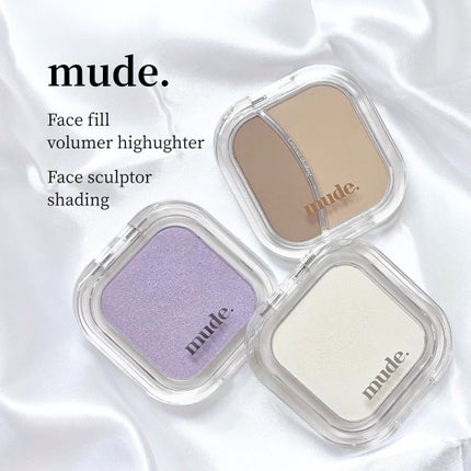 フェイススカルプターシェーディング 01 ナチュラル/mude./シェーディングの画像