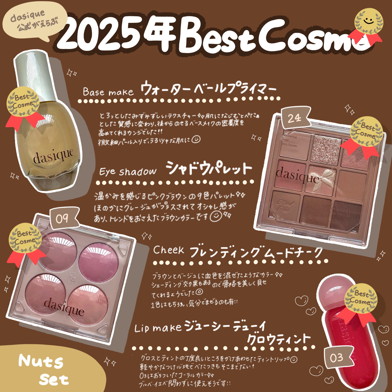 ウォーターベールプライマー/dasique/化粧下地を使ったクチコミ（2枚目）