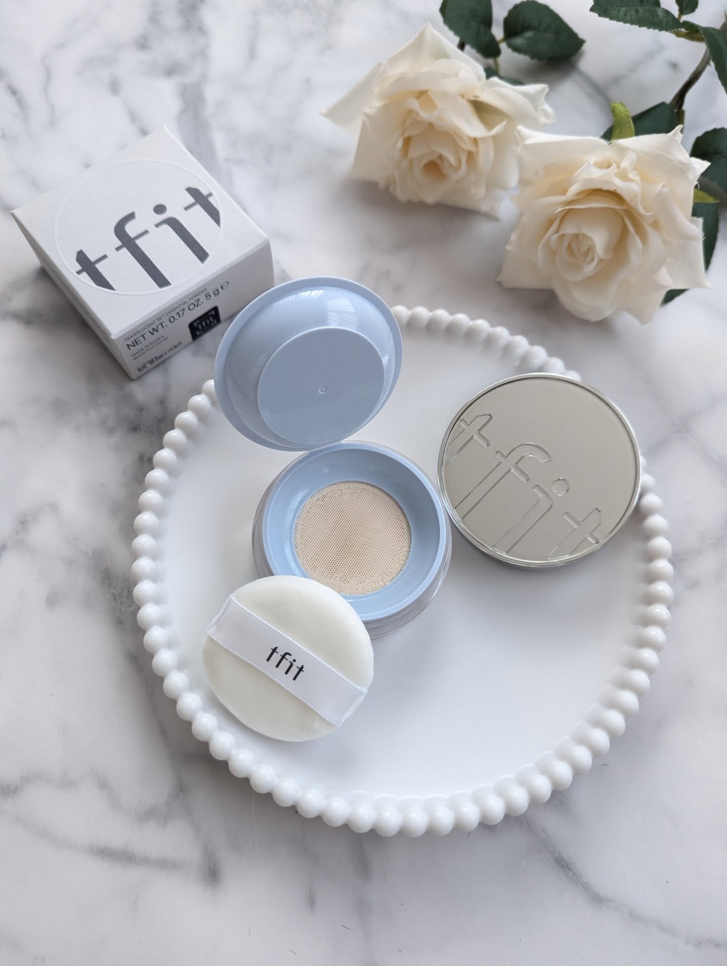 トランスルーセントセットエッセンシャルパウダー 02スキンベージュ/TFIT/ルースパウダーを使ったクチコミ（1枚目）