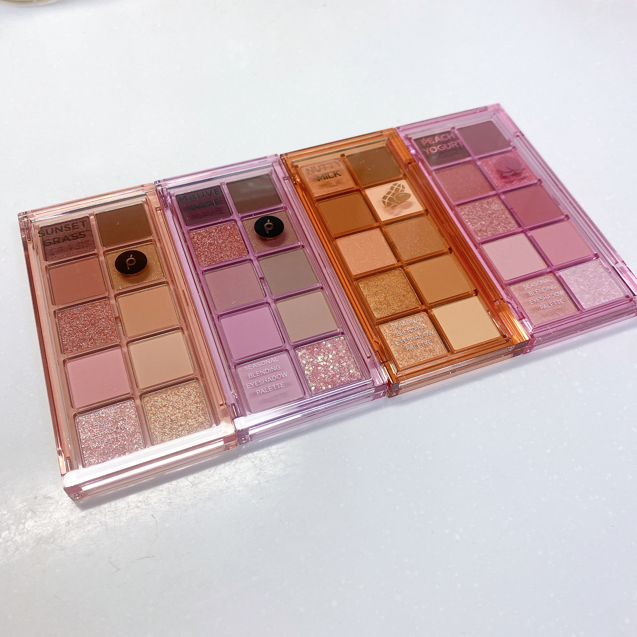 シーズナルブレンディングアイシャドウパレット/Peach C/アイシャドウパレットを使ったクチコミ（1枚目）