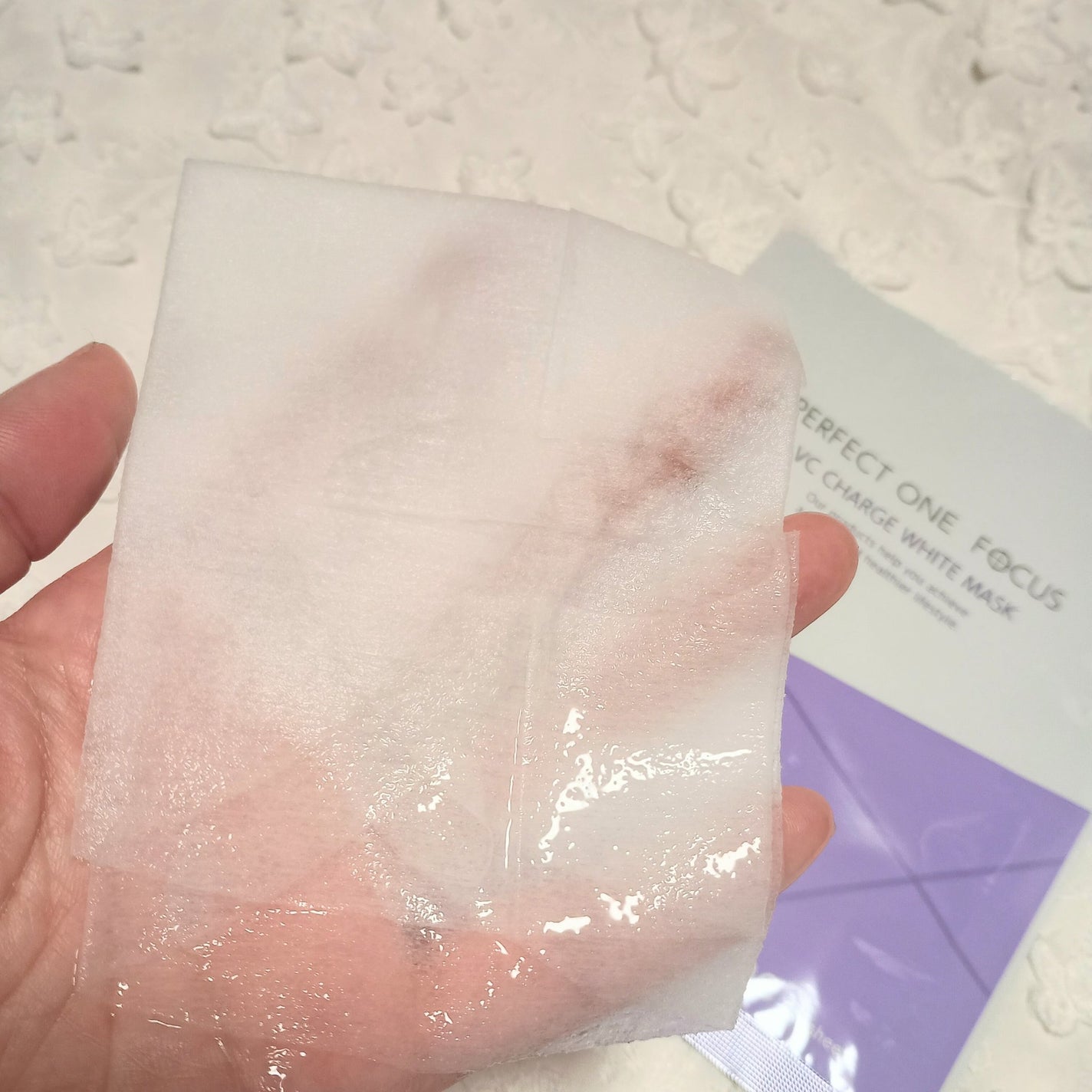 VCチャージ ホワイトマスク/PERFECT ONE FOCUS/シートマスク・パックを使ったクチコミ(2枚目)