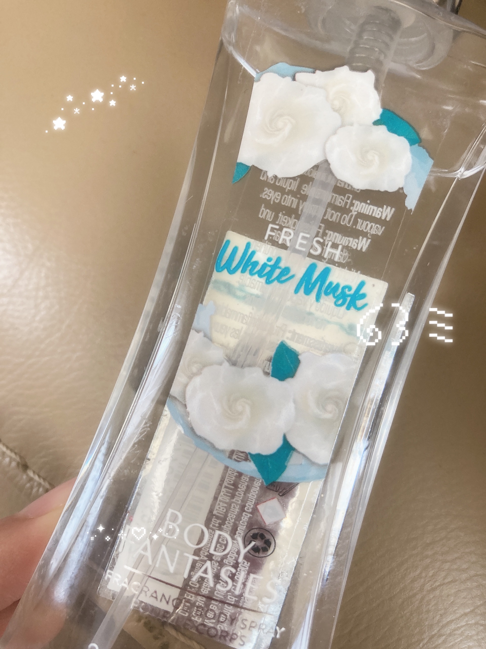 ボディスプレー フレッシュホワイトムスク/ボディファンタジー/香水(レディース)を使ったクチコミ（1枚目）