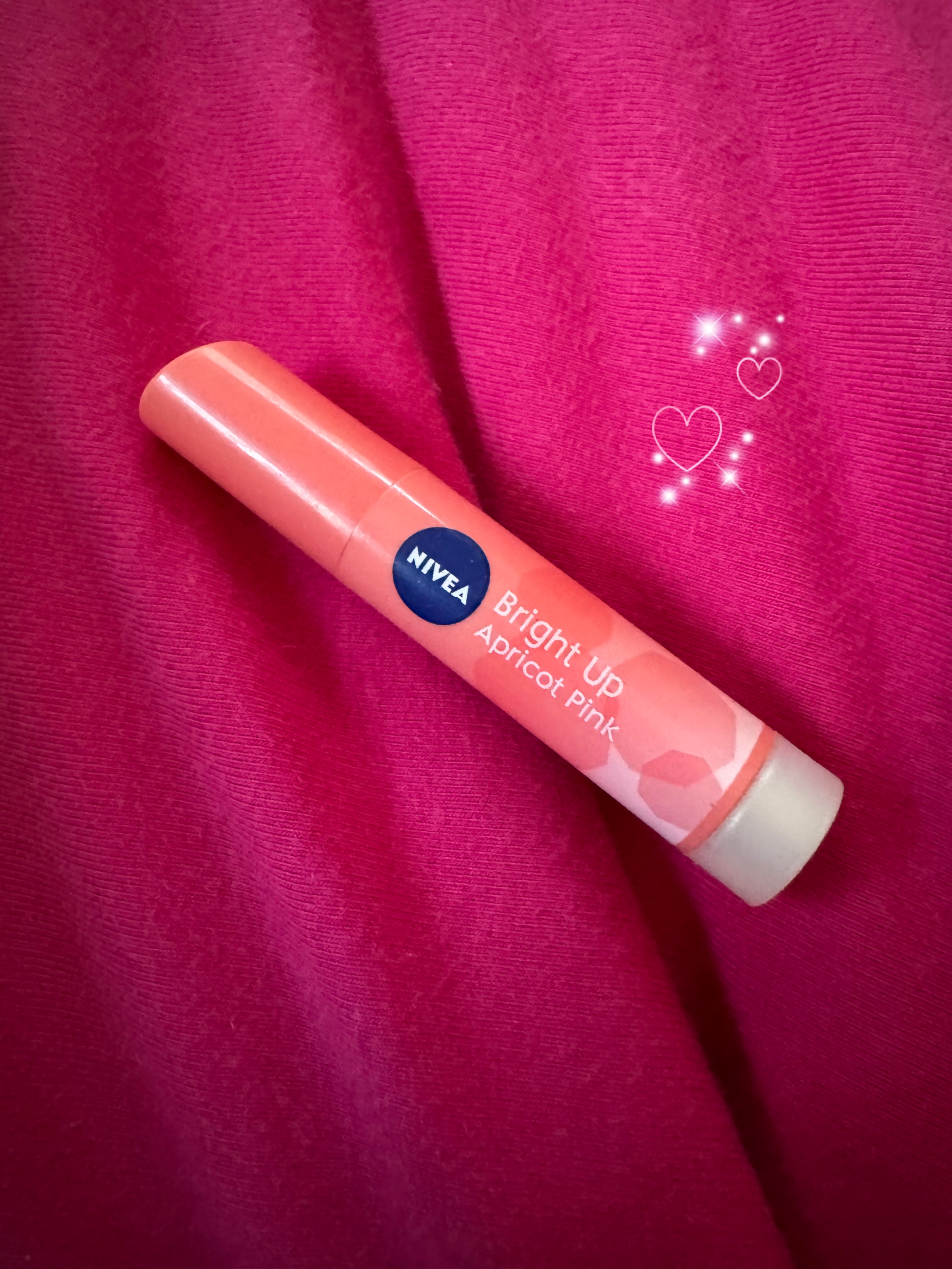 モイストピュアカラーリップ/ニベア/リップクリームを使ったクチコミ（1枚目）