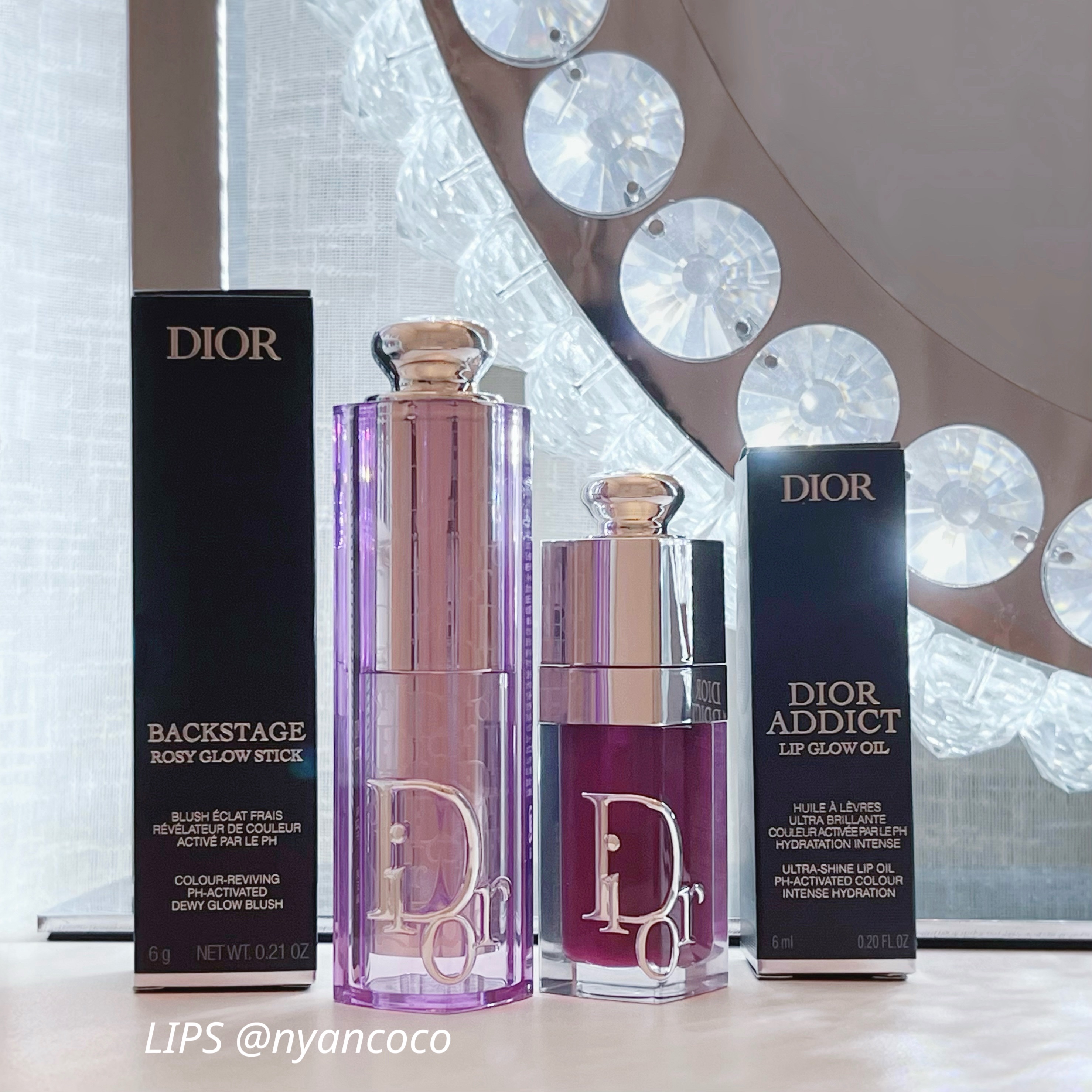 Dior バックステージ ロージー グロウ スティックのクチコミ「Dior
バックステージ ロージー グロウ スティック
063 ピンク ライラック

ディオー.....」（1枚目）