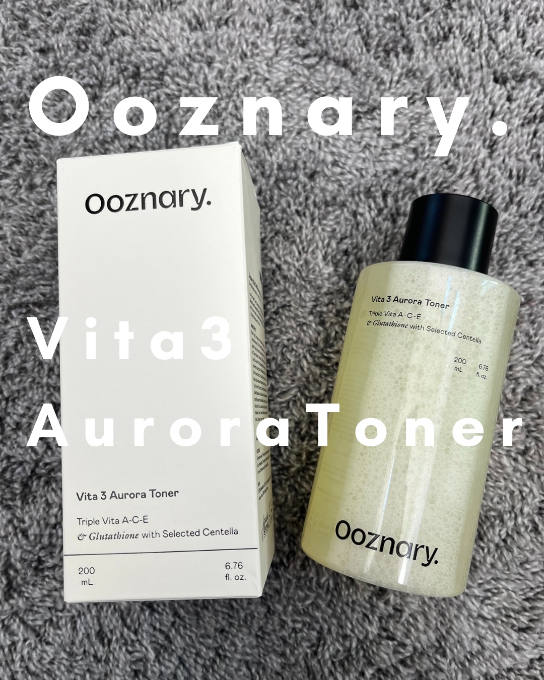 ビタ3オーロラトナー/オーズナリー/化粧水を使ったクチコミ（1枚目）