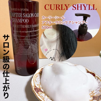 AFTER SALON CARE SHAMPOO/CULRY SHYLL/シャンプー・コンディショナーを使ったクチコミ(1枚目)