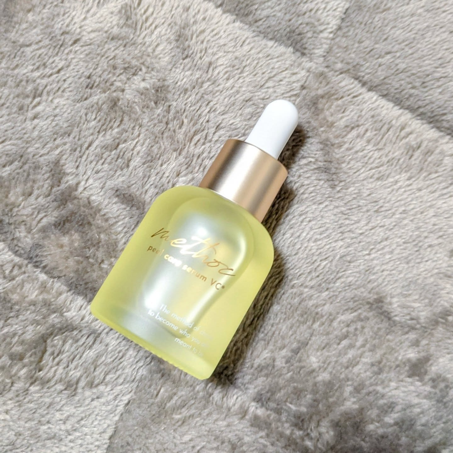 メソック　ピールケアセラムVC/methoc/美容液を使ったクチコミ（3枚目）