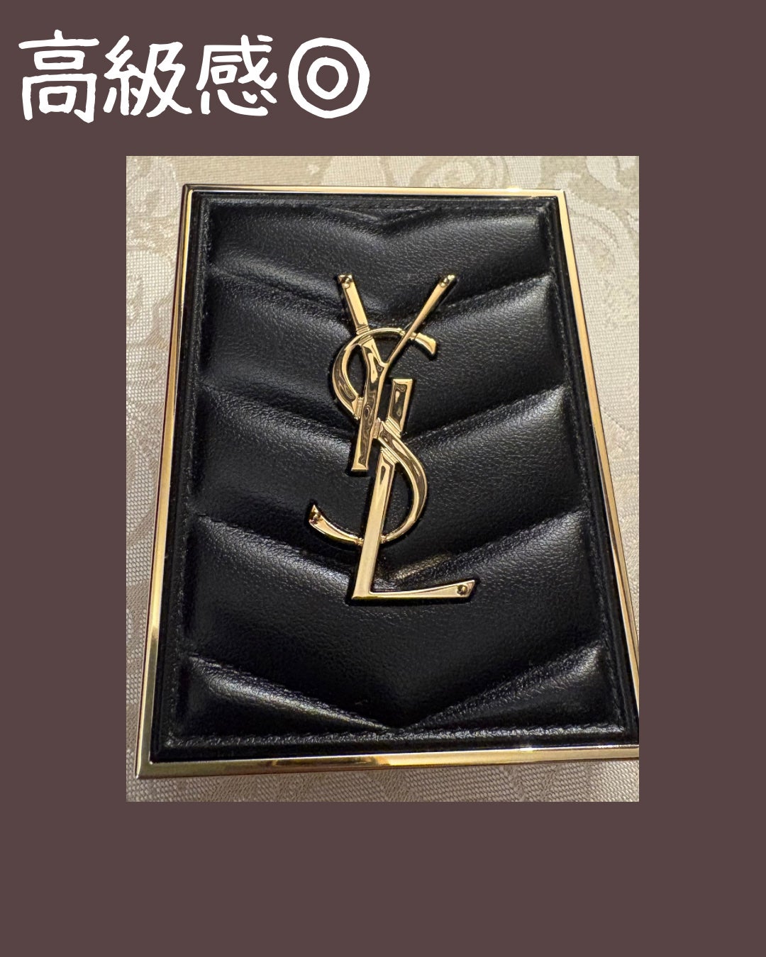 クチュール ミニ クラッチ/YVES SAINT LAURENT BEAUTE/アイシャドウパレットを使ったクチコミ(3枚目)