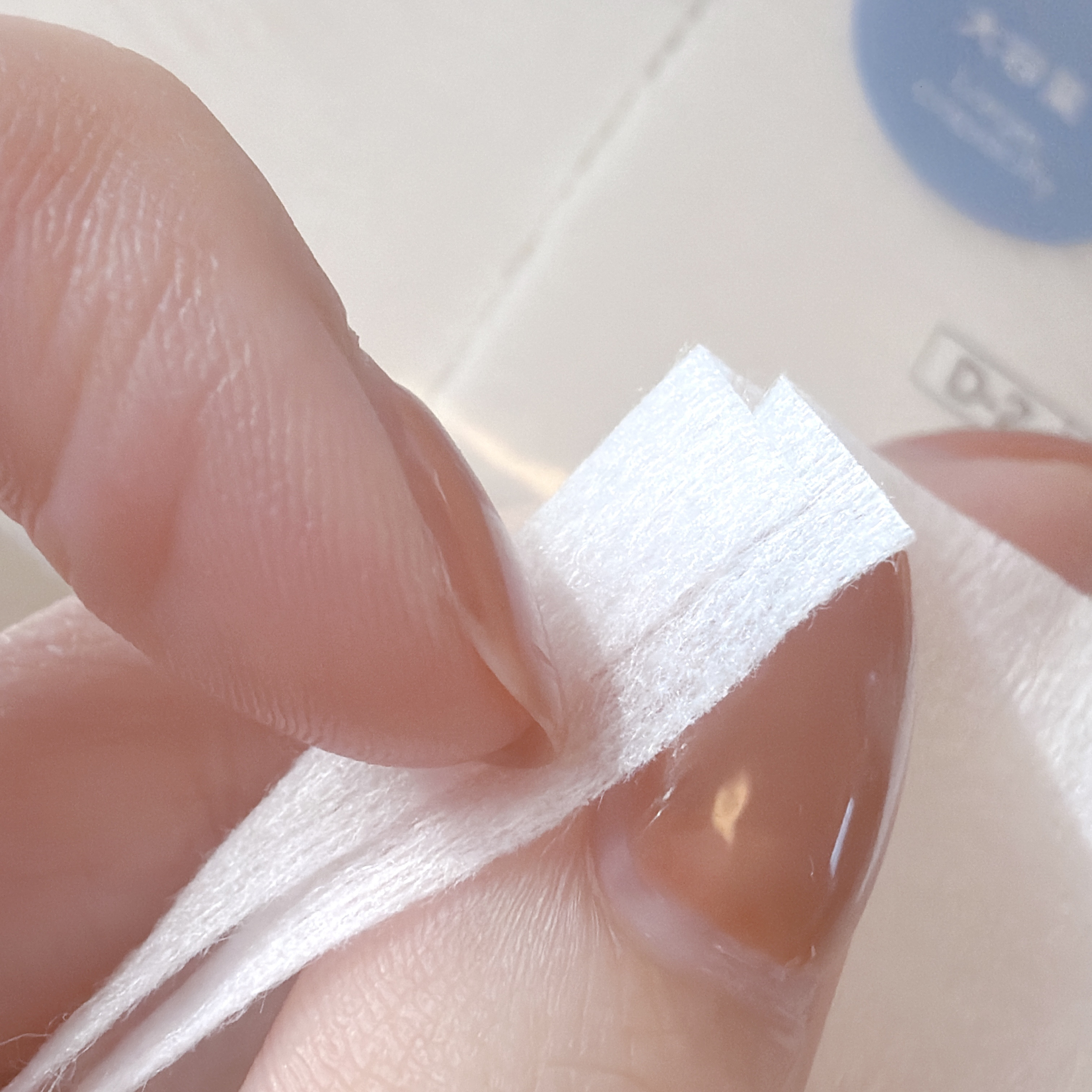 メイクアップパフ/DAISO/コットンを使ったクチコミ（3枚目）