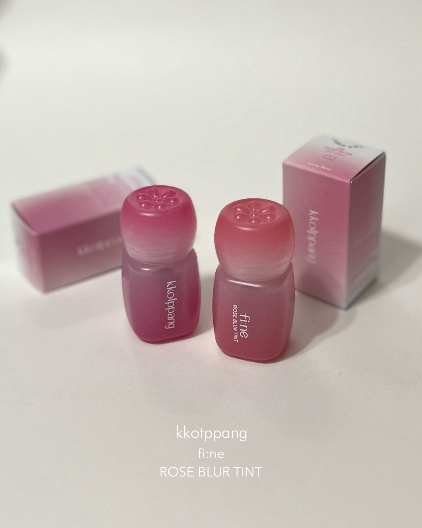 ピネローズブラーティント/kkotppang/リップティントを使ったクチコミ(2枚目)