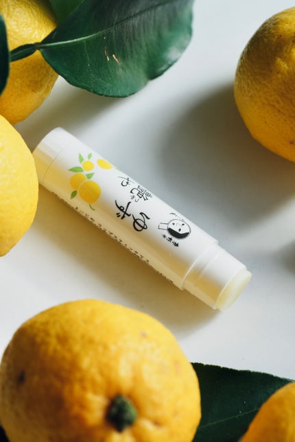 ゆずつやや リップスティック/よーじや/リップクリームを使ったクチコミ(1枚目)