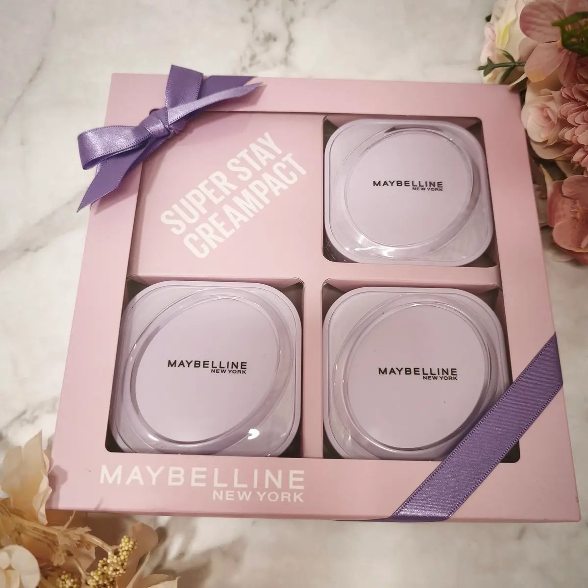 SPステイ クリームパクト ファンデーション/MAYBELLINE NEW YORK/クリーム・エマルジョンファンデーションを使ったクチコミ（2枚目）