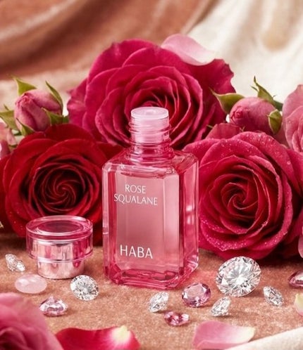 HABA ローズスクワランのクチコミ「HABA
ローズスクワラン
限定のロ-ズスクワラン。
希少なダマスクローズのエキス配合。
バ.....」(2枚目)