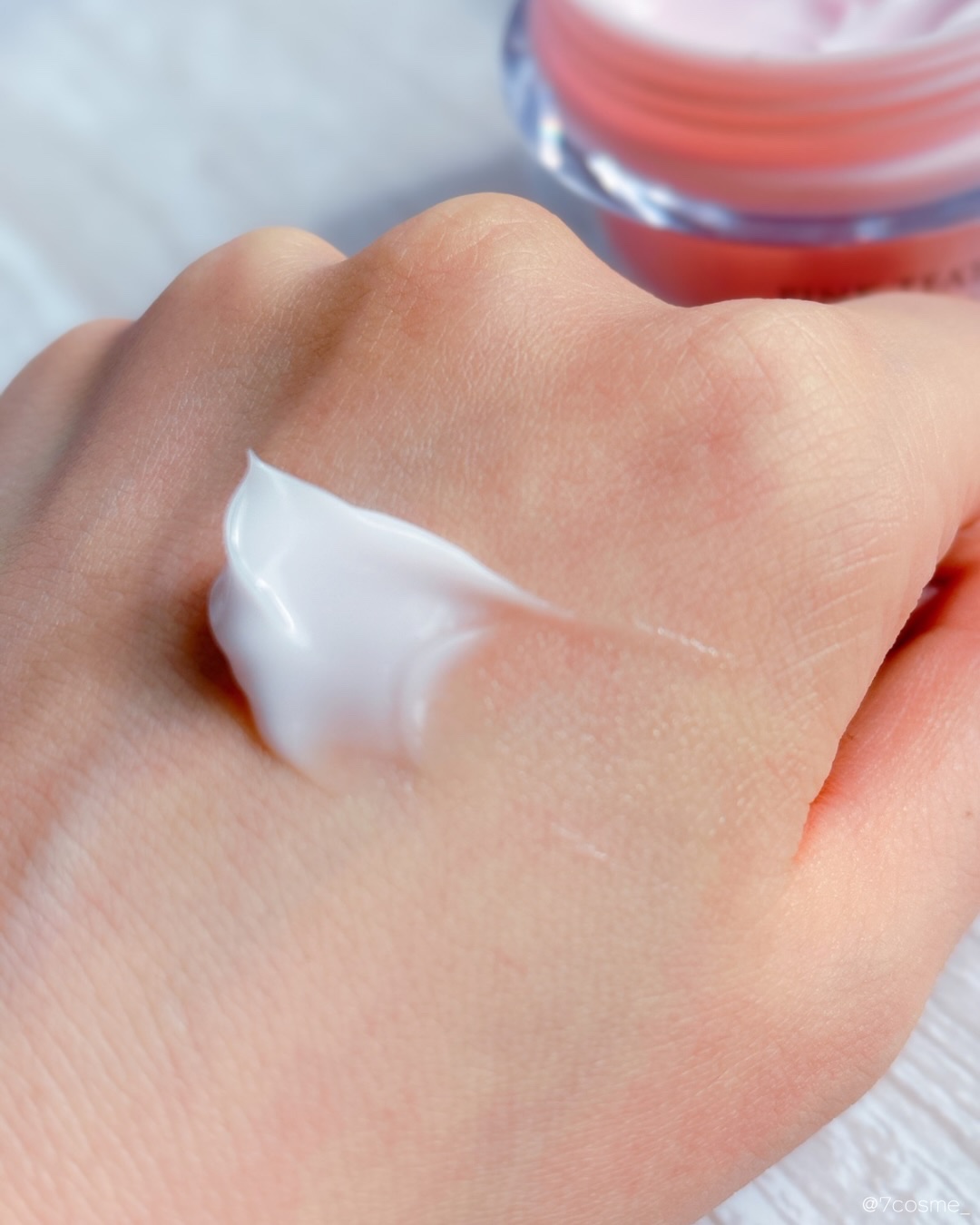 ピンクティーツリークリーム/APLIN/フェイスクリームを使ったクチコミ（3枚目）