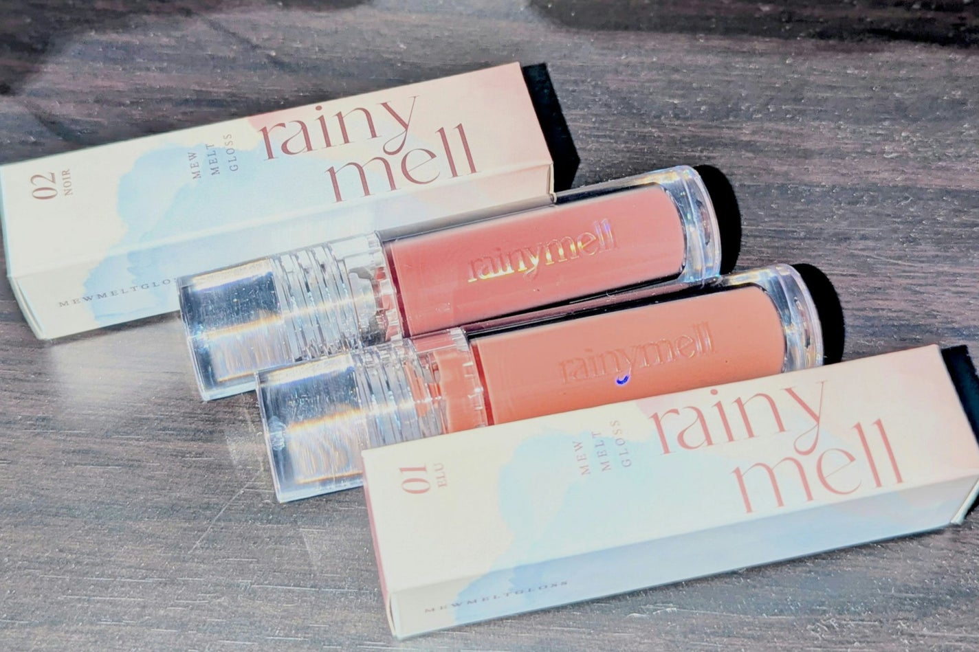 ミューメルトグロス/rainymell/リップグロスを使ったクチコミ(1枚目)