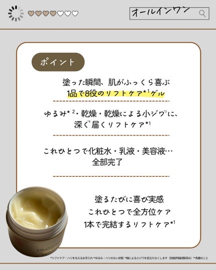 薬用アクアコラーゲンゲル エンリッチリンクルリペア/ドクターシーラボⓇ/フェイスクリームを使ったクチコミ(3枚目)