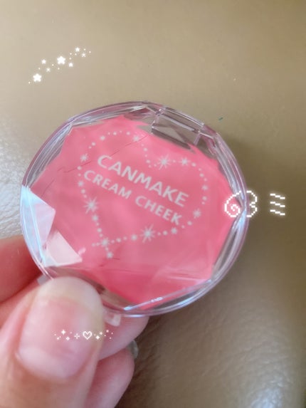 クリームチーク/キャンメイク/ジェル・クリームチークを使ったクチコミ(1枚目)