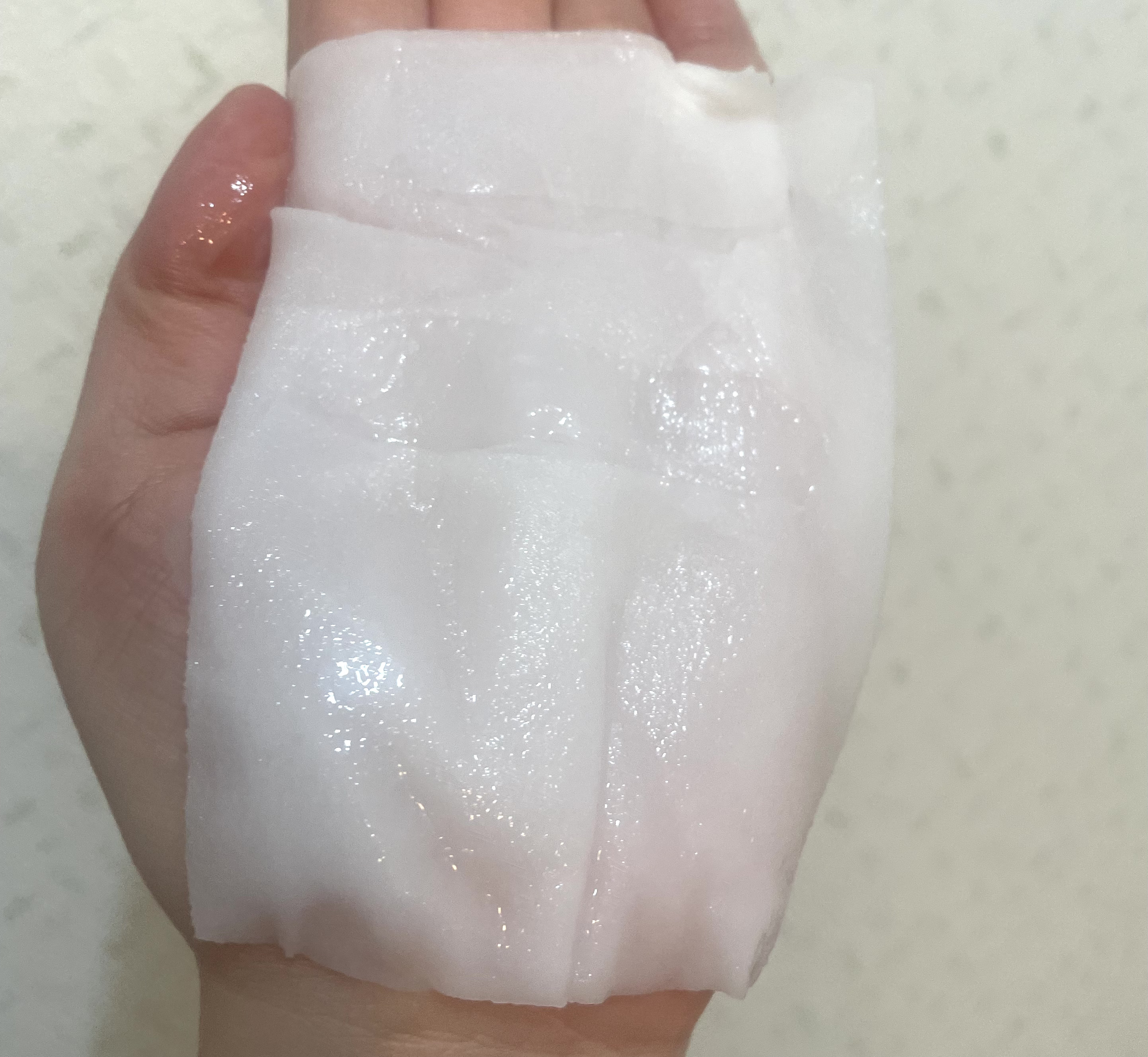 まりるり🐰のクチコミ「VT
▷リードルS PDRN+ マスク

\コレ一つでツヤ透明×保湿/
簡単にハリツヤが出るか.....」（3枚目）