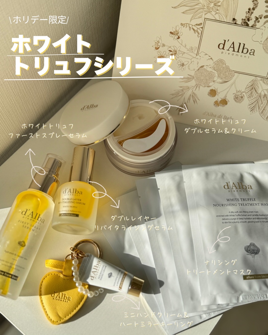 ダルバ ホワイトトリュフファーストスプレーセラム/ダルバ/ミスト状化粧水を使ったクチコミ（1枚目）