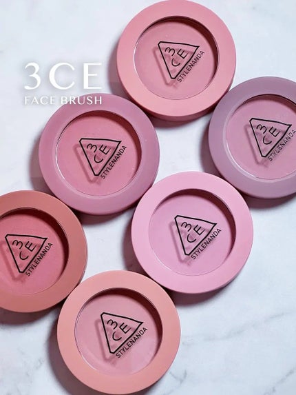 3CE フェイスブラッシュ/3CE/パウダーチークを使ったクチコミ(2枚目)