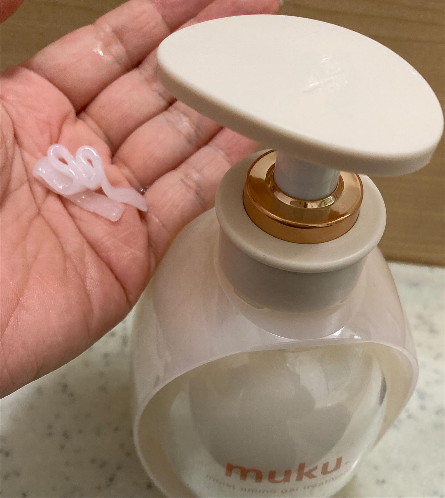 ムク+　モイスト　アミノジェル　シャンプー/ヘアトリートメント/muku+/市販シャンプーを使ったクチコミ（3枚目）