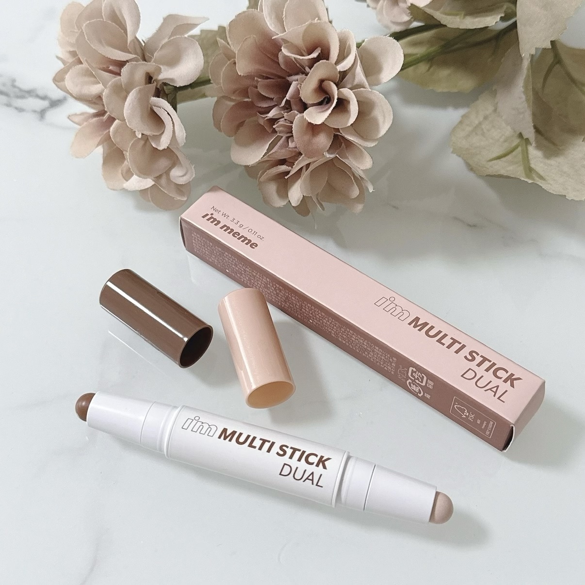 アイムマルチスティック デュアル/i’m meme/シェーディングを使ったクチコミ（1枚目）