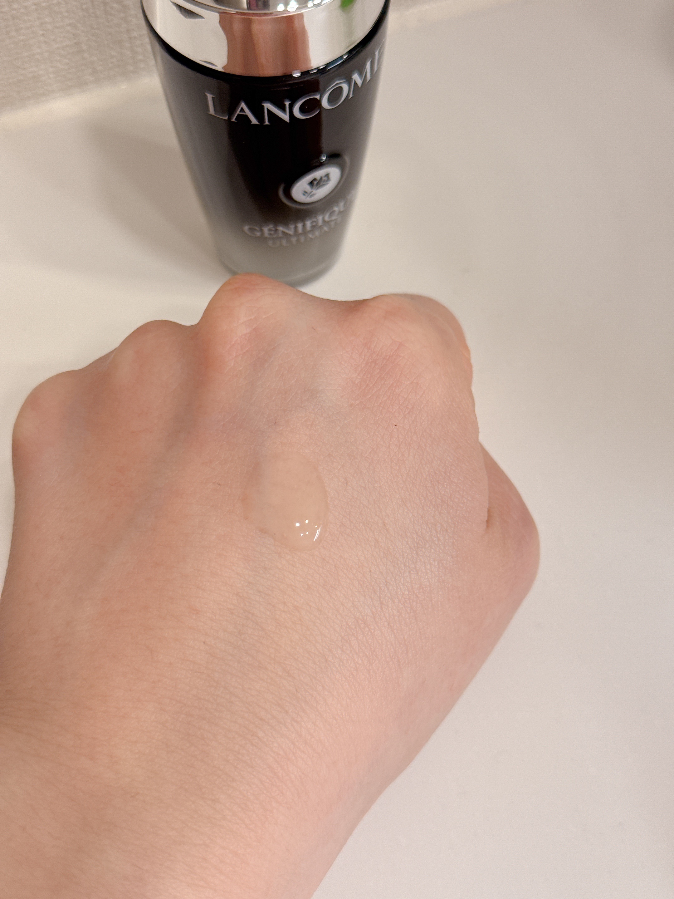 LANCOME ジェニフィック アルティメ セラムのクチコミ「ランコムから商品提供をいただきました。

ランコム　ジェニフィック アルティメ セラム

回復.....」（2枚目）