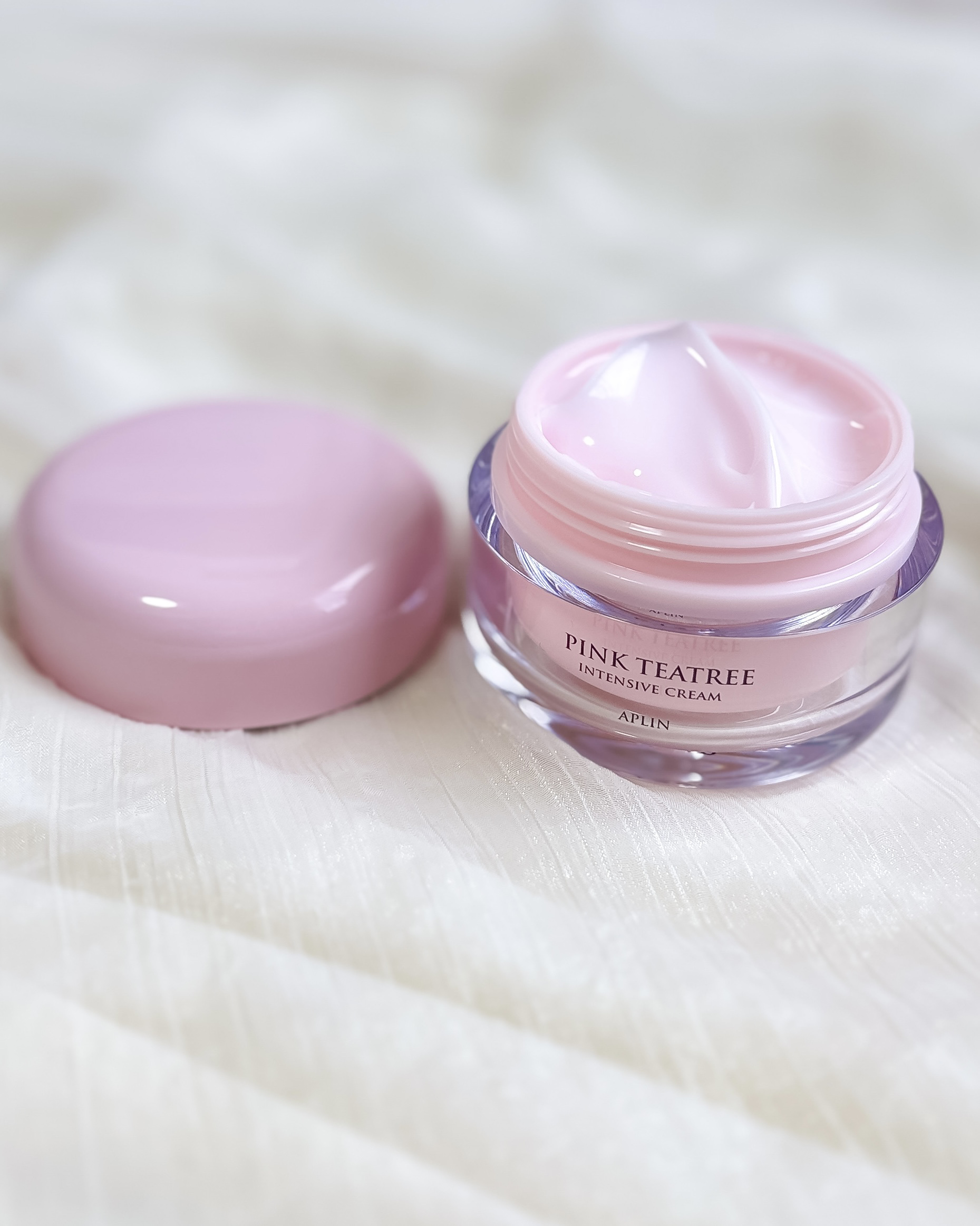 ピンクティーツリークリーム/APLIN/フェイスクリームを使ったクチコミ（2枚目）