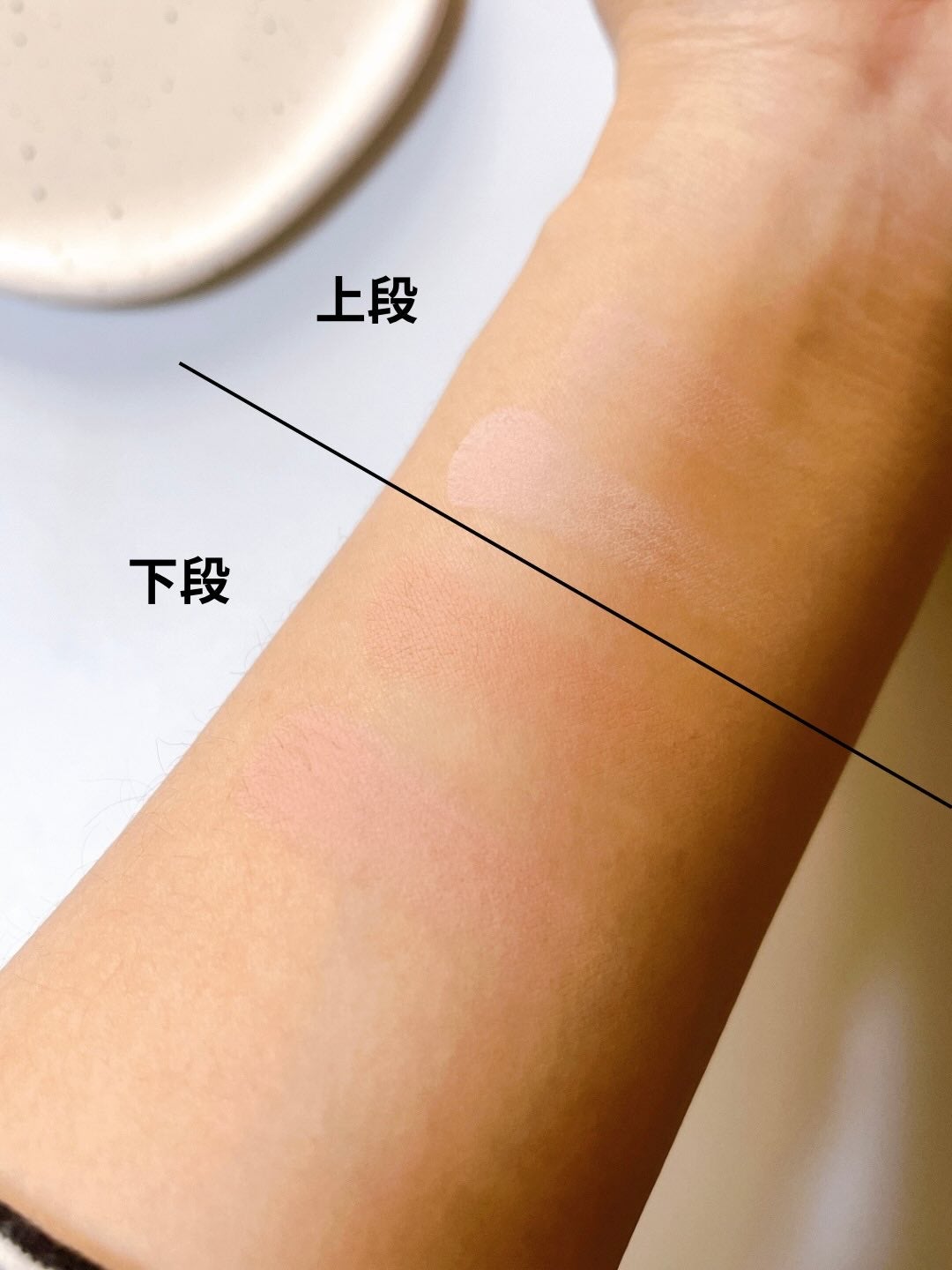 ミックスマッチチークパレット/be aube/パウダーチークを使ったクチコミ(4枚目)