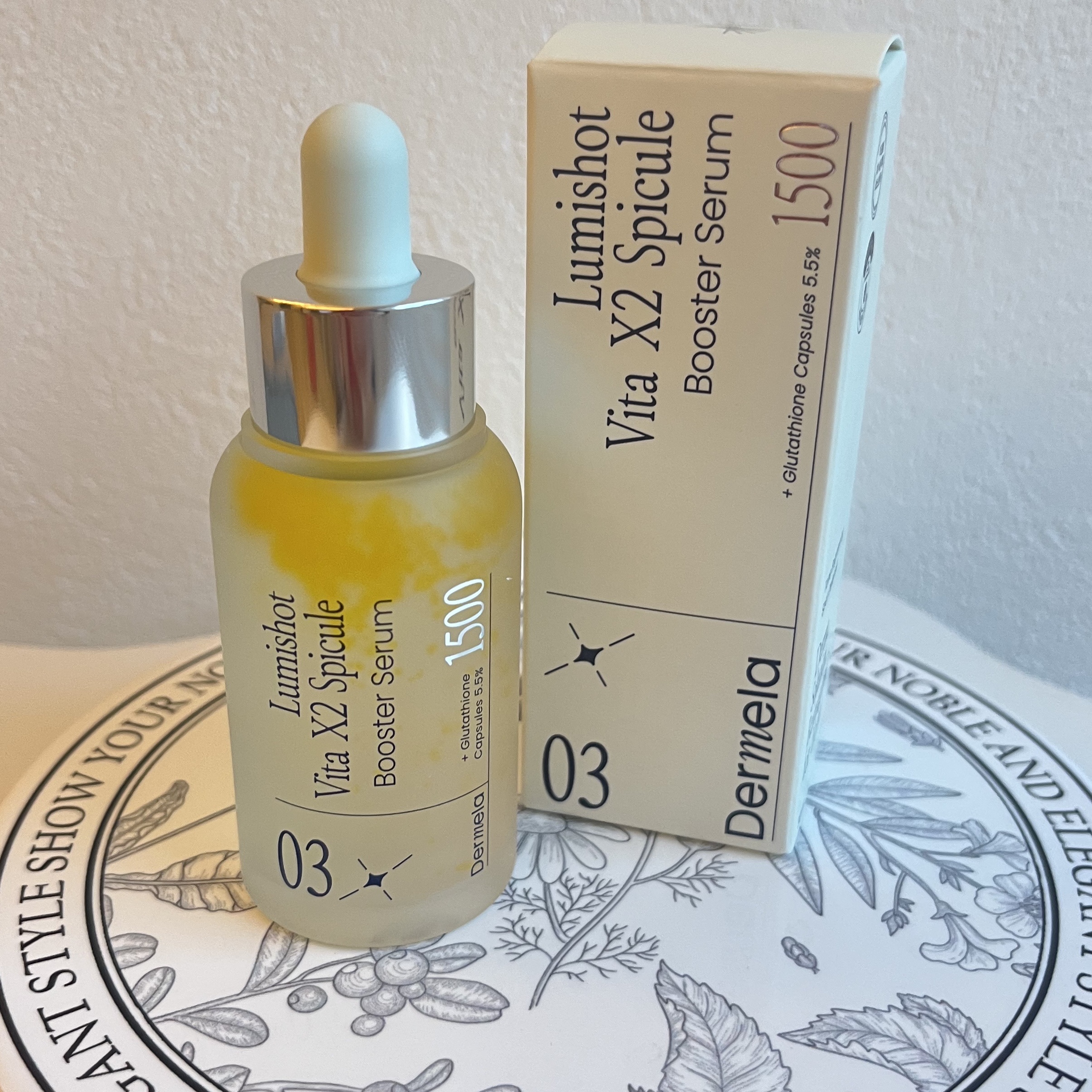 ダーメラ ルミショット・Wビタセラム/Dermela/美容液を使ったクチコミ（1枚目）