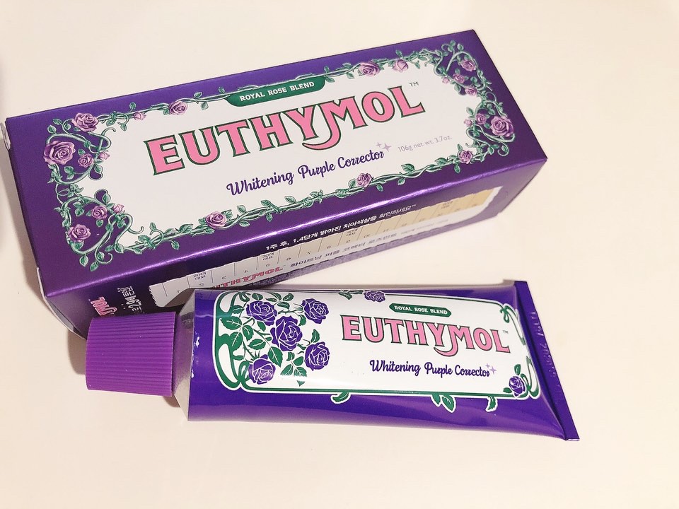 パープルコレクターロイヤルローズブレンド/EUTHYMOL/歯磨き粉を使ったクチコミ（1枚目）