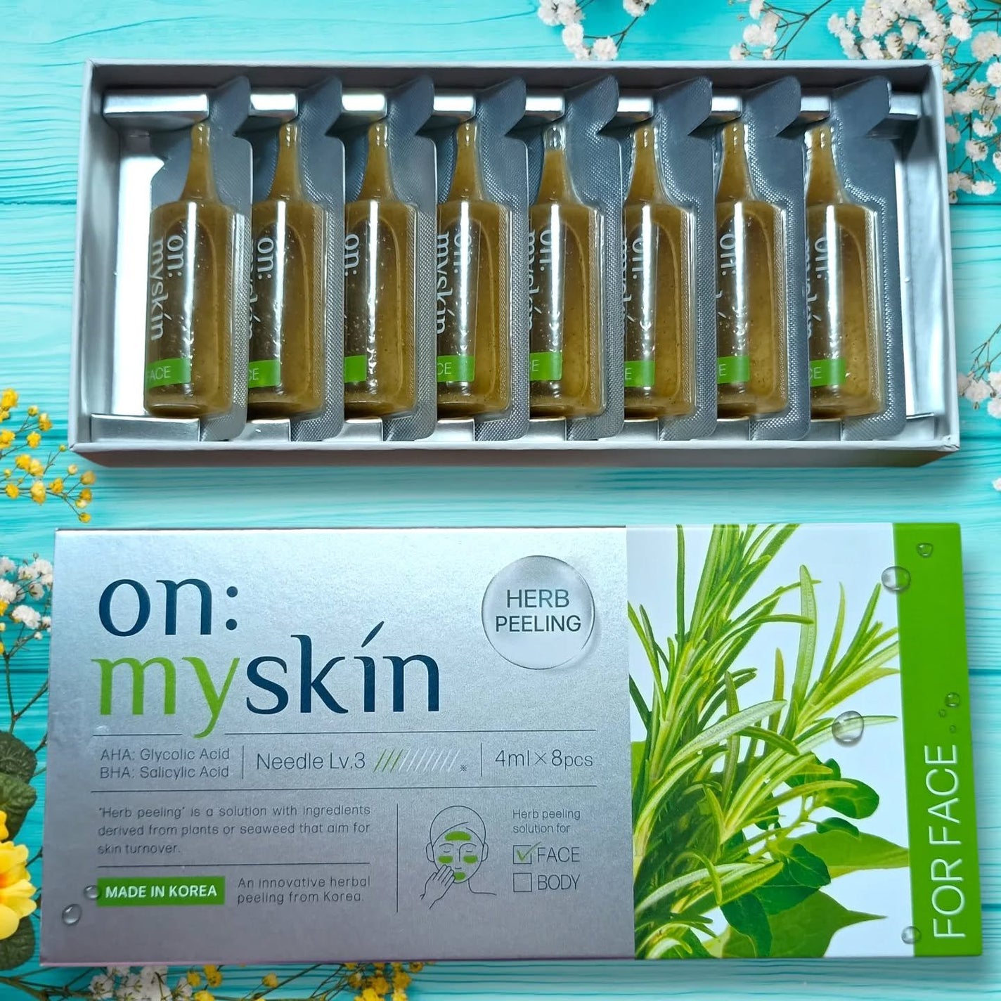 ハーブピーリング/on:myskin/ピーリングを使ったクチコミ(2枚目)