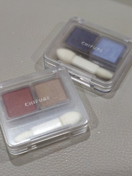 ツイン カラー アイシャドウ/ちふれ/アイシャドウパレットを使ったクチコミ(1枚目)