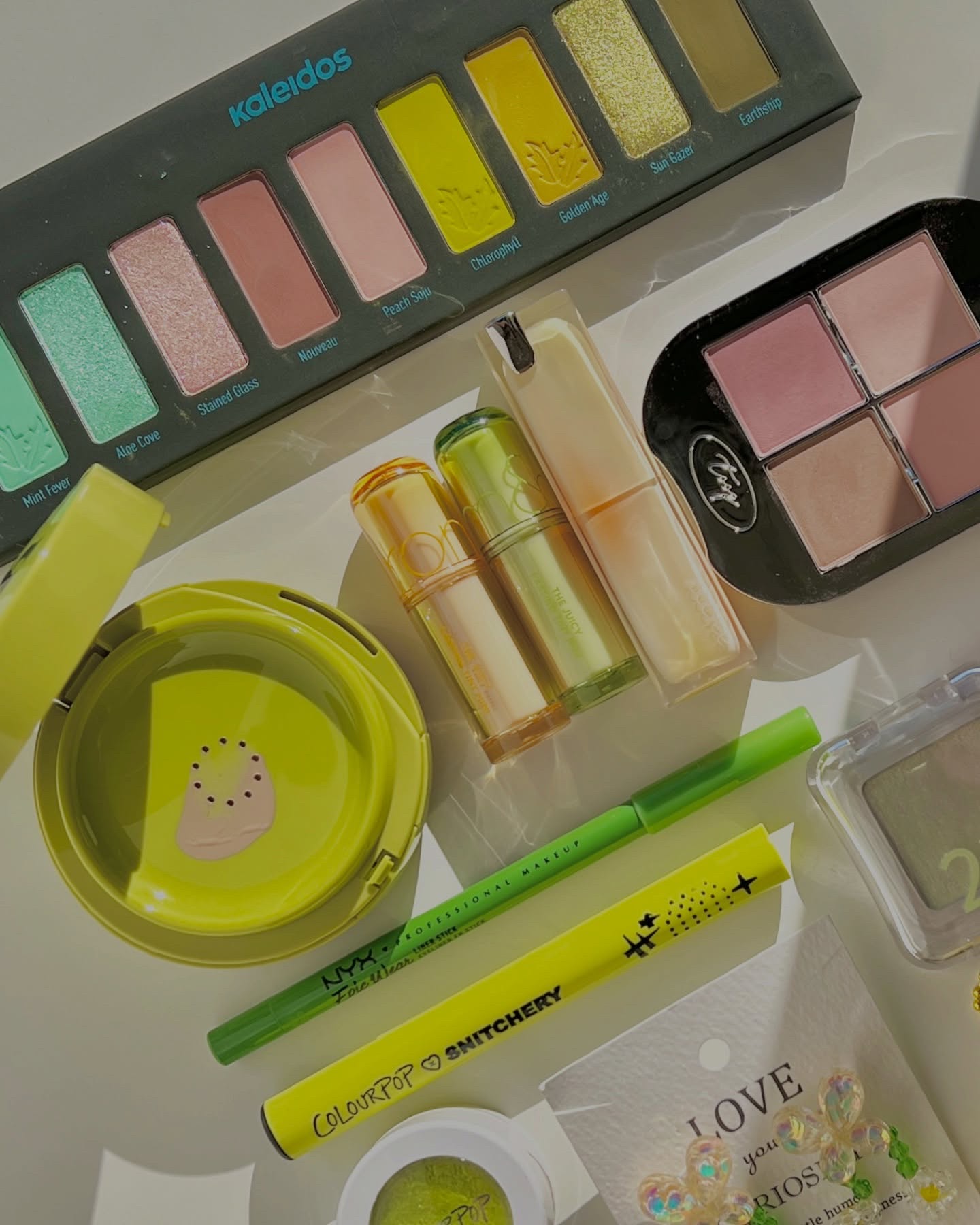 サテンウエアヘルシーグリーンクッション/unleashia/クッションファンデーションを使ったクチコミ（3枚目）