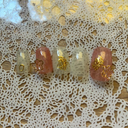 ジェルネイル(ライト対応)/セリア/ジェルネイルを使ったクチコミ(4枚目)