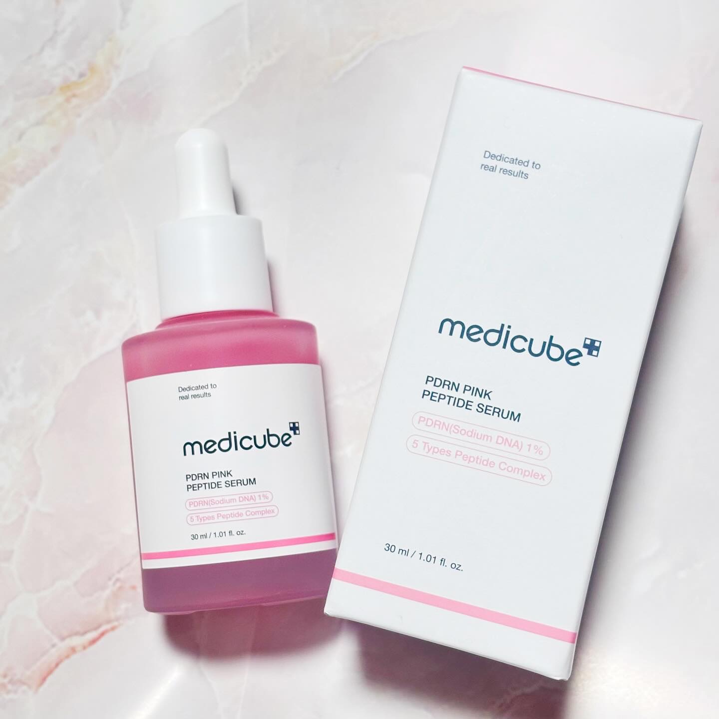 PDRNピンクアンプル PDRN 10,000ppm配合/MEDICUBE/美容液を使ったクチコミ（1枚目）