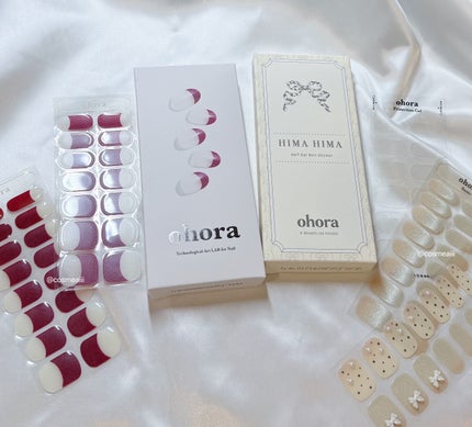 セミキュアジェルネイル(ハンド)/ohora/ネイルシールを使ったクチコミ(2枚目)