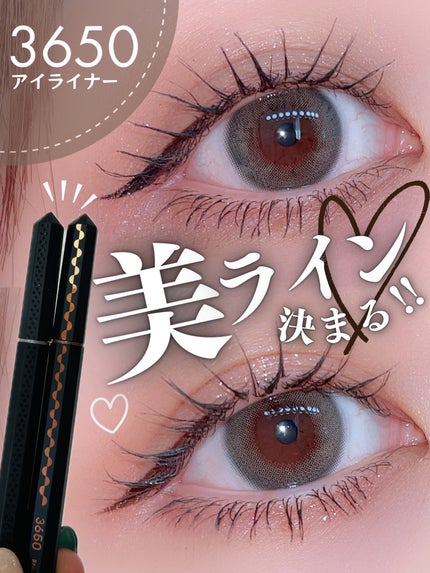 リキッドアイライナー /3650/リキッドアイライナーを使ったクチコミ(1枚目)