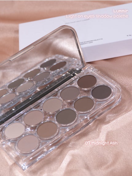 ライト オン アイズ シャドウ パレット/Lummir/アイシャドウパレットを使ったクチコミ(2枚目)