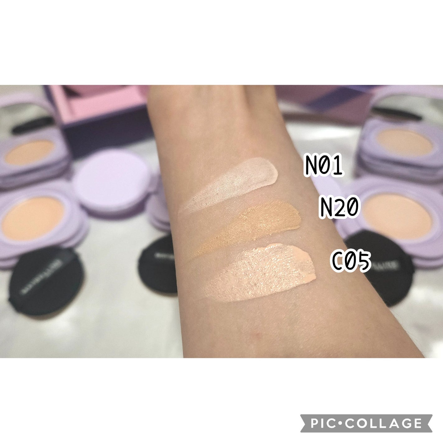 SPステイ クリームパクト ファンデーション/MAYBELLINE NEW YORK/クリーム・エマルジョンファンデーションを使ったクチコミ(4枚目)