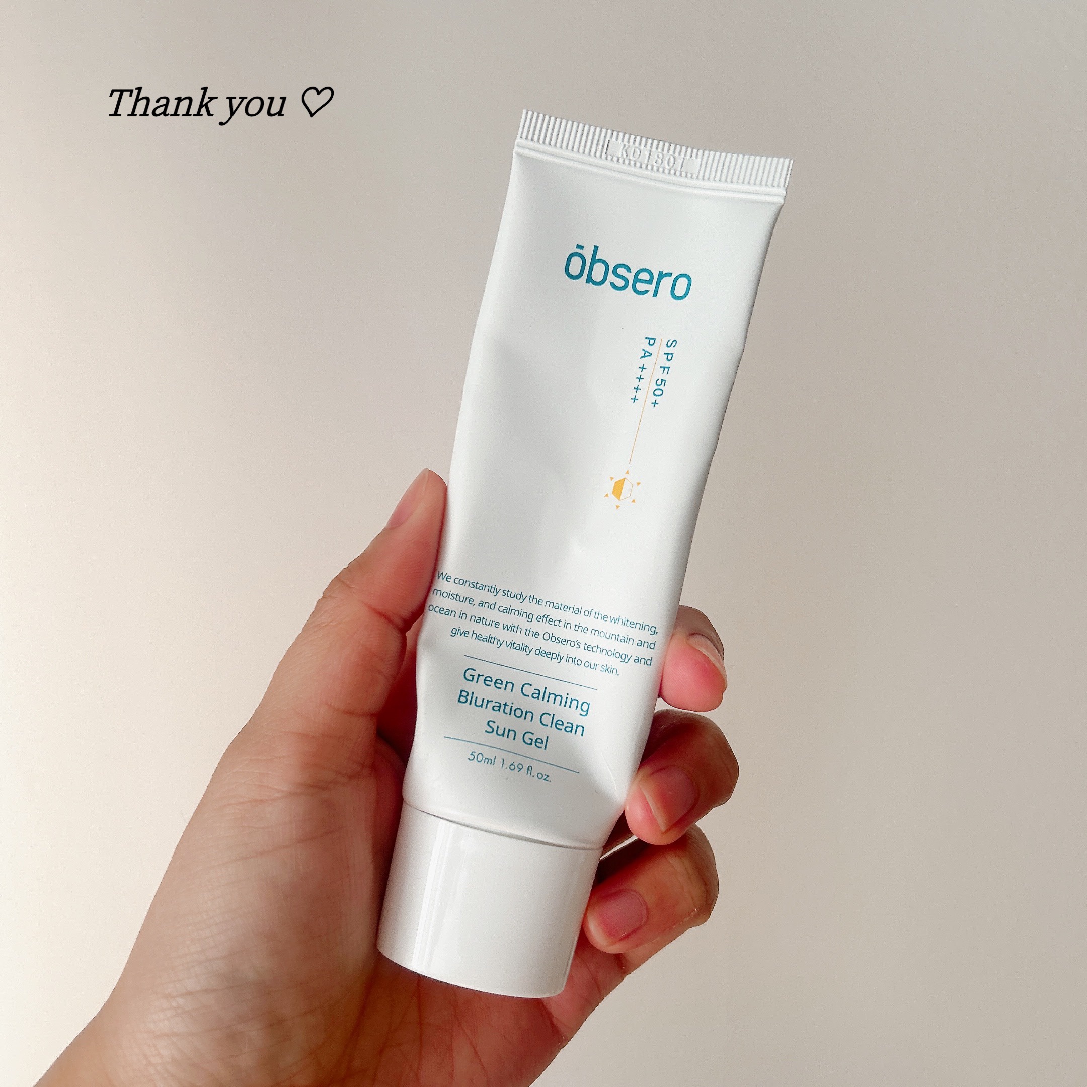 \ 使い切りレビュー🩵🩵 /

obsero
グリーンカーミングブルーレーショ
クリーンサンジェル使い切りました🙌🏻✨

3.4本目の使い切りです！
まとめて購入したの、やっと全部
使い切れたはず🙃

柔らかいクリームと乳液の中間