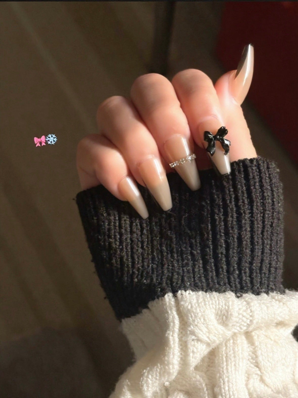 ちゃんるな on LIPS 「newneil🎀❄️ID;12063095ネイルチップです!#..」(1枚目)