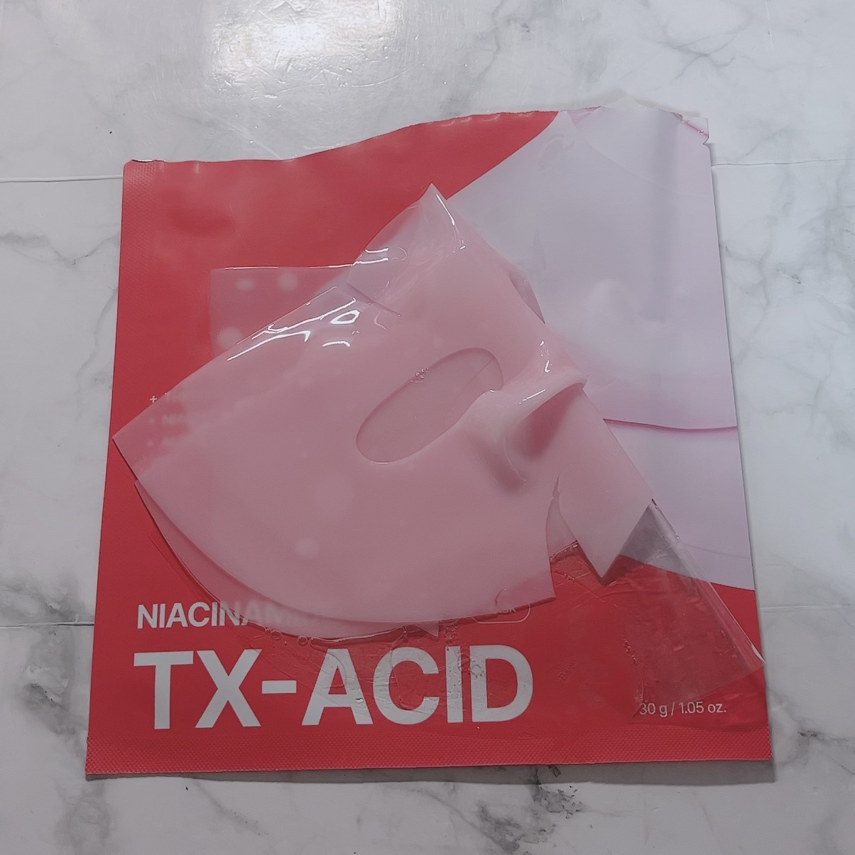 TXAナイアシンアミド ブライトニングマスク/from medi+/シートマスク・パックを使ったクチコミ（3枚目）