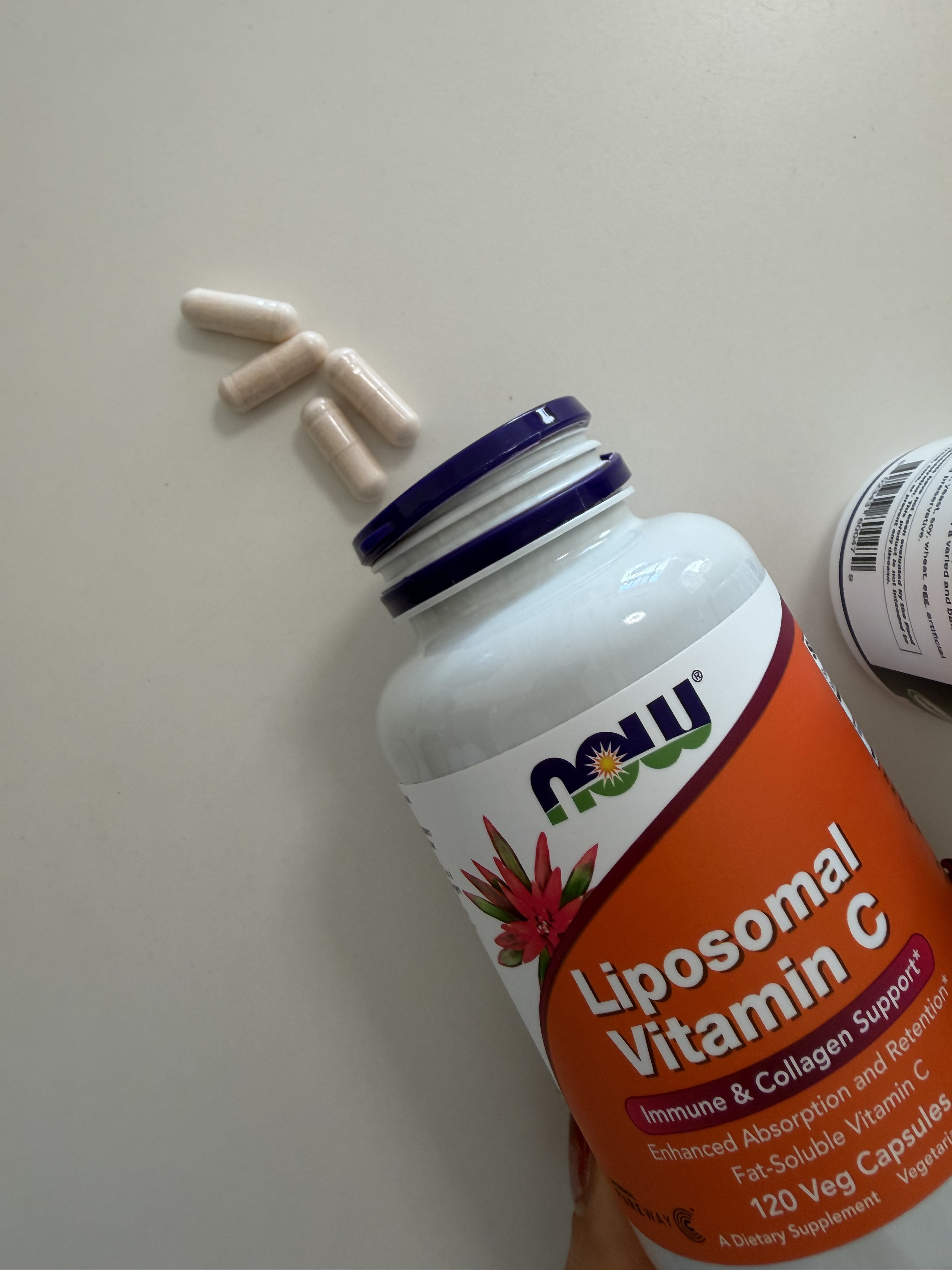 リポソームビタミンC/Now Foods/健康サプリメントを使ったクチコミ（2枚目）