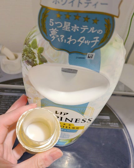 レノアハピネス ホテルセレクト 夢ふわタッチ/レノア/柔軟剤を使ったクチコミ(4枚目)