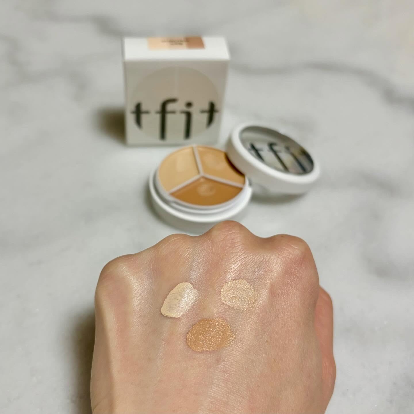 カバーアッププロコンシーラー/TFIT/パレットコンシーラーを使ったクチコミ（3枚目）