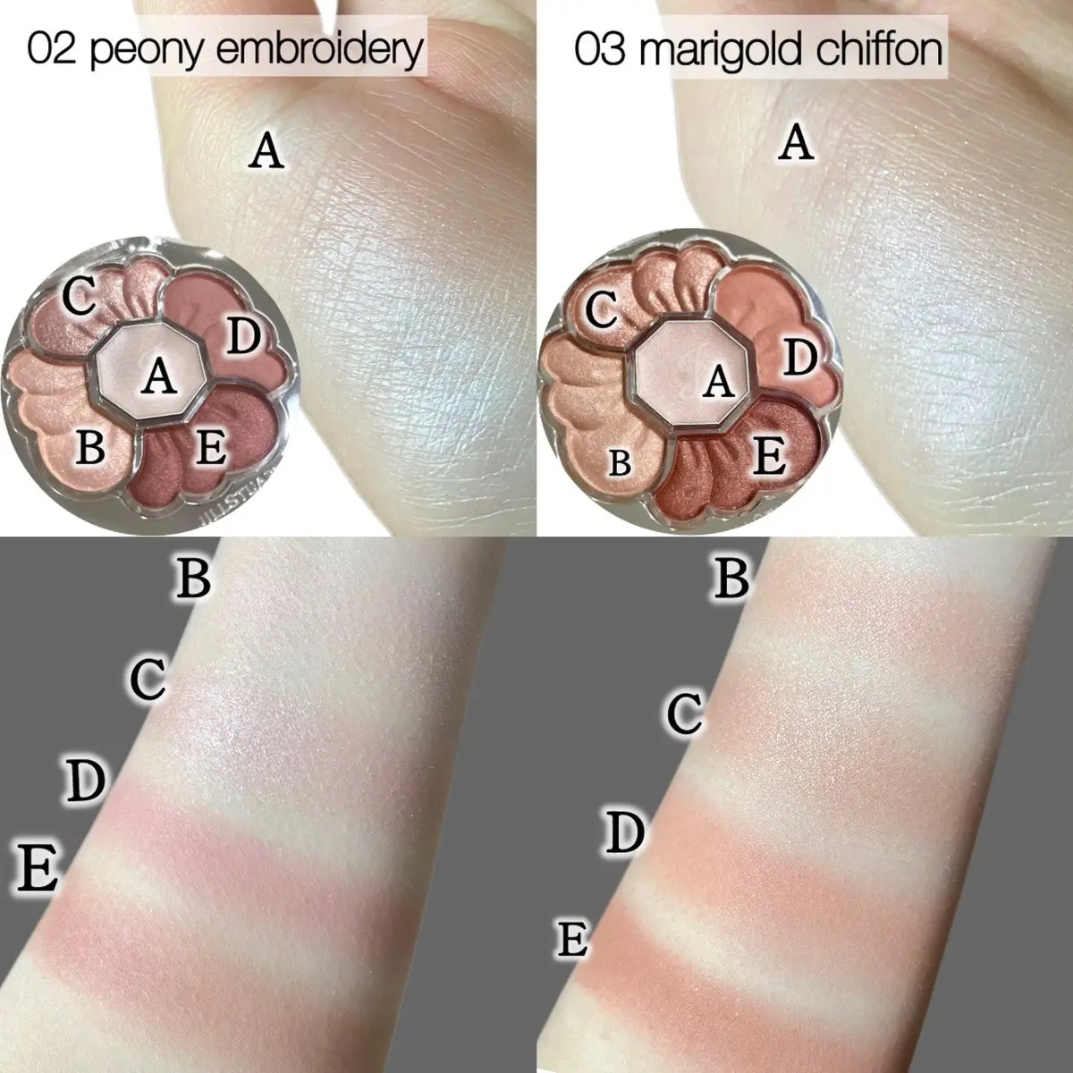 ジルスチュアート　ドレスドブルーム アイズ/JILL STUART/アイシャドウパレットを使ったクチコミ（3枚目）