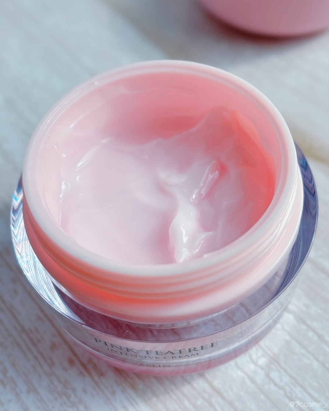 ピンクティーツリークリーム/APLIN/フェイスクリームを使ったクチコミ（2枚目）